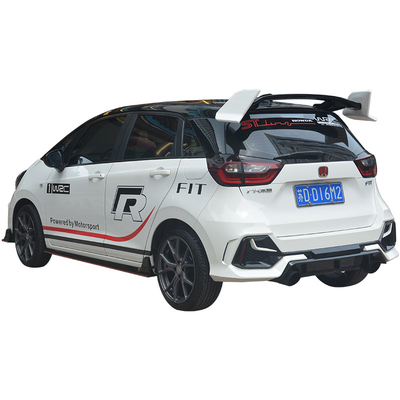 Honda Fit Jazz GK5 GP5 자동차 바디 키트 2014-2016 용 FRP 소재 앞 범퍼